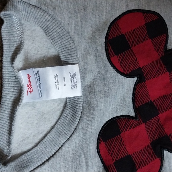 Disney gray size 5 sweater - Picture 2 of 3
